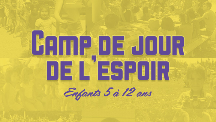 camp de jours - canoë de l'espoir